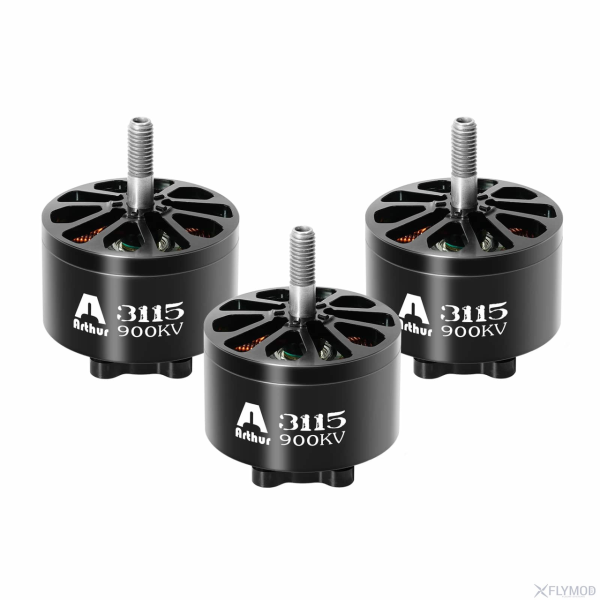 Безколекторний мотор FlashHobby A3115 900KV 6S для FPV дрону X-Class 9-10 дюймів Brushless двигун 1592W