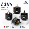 Комплект 4 мотора FlashHobby A3115 3115 900KV 6S для FPV дрону X-Class 9-10 дюймів безколекторні Brushless двигуни