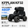 Радіокерована машинка KFPLAN KF32 1:64 2WD з камерою 480P, міні RC FPV авто на пульті 2.4GHz, акумулятор 150mAh