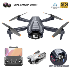 Квадрокоптер LSRC Mini 4 дрон с камерой 4K FPV, обход препятствий, до 40 мин. полета + кейс (2 аккумулятора)