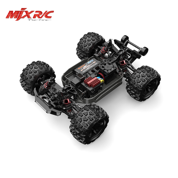 Радіокерована машинка MJX Hyper Go 16212 1:16 4WD 4x4 до 45 км/год на пульті безколекторний мотор, масляні аморт, металева трансмі