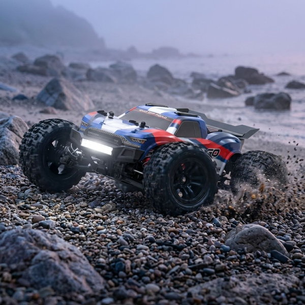 Радіокерована машинка MJX Hyper Go 16212 1:16 4WD 4x4 до 45 км/год на пульті безколекторний мотор, масляні аморт, металева трансмі
