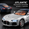 Радіокерована машинка Bugatti Atlantic 1:24 металева RC модель спорткара на пульті, машинка на радіокеруванні, світло, звук