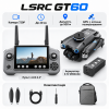 Квадрокоптер LSRC GT60 GPS з камерою 720P Brushless дрон з екраном 4.3", Optical Flow, уникнення перешкод, автоповернення до 500 м