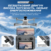 Квадрокоптер KFPLAN KF107 4K GPS складаний дрон з камерою, пультом з екраном, Optical Flow, автоповерненням, до 1.5 км, до 25 хв