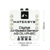 Цифровий датчик повітряної швидкості Matek AS-DLVR-I2C для БПЛА та RC літаків — сенсор DLVR-L10D, I2C, трубка Піто, ArduPilot, INA