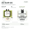 Цифровий датчик повітряної швидкості Matek AS-DLVR-I2C для БПЛА та RC літаків — сенсор DLVR-L10D, I2C, трубка Піто, ArduPilot, INA