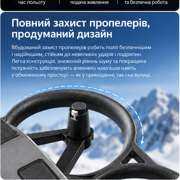 Квадрокоптер A30 з камерою міні дрон з Optical Flow, електричним регулюванням камери 180°, Wi-Fi, захистом пропелерів, до 150 м