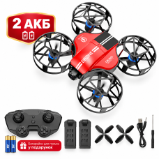 Квадрокоптер NO.812 з HD камерою — Brushless дрон Wi-Fi, оптична стабілізація, обхід перешкод, утримання висоти, захист пропелерів
