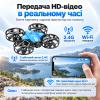 Квадрокоптер NO.812 з HD камерою — Brushless дрон Wi-Fi, оптична стабілізація, обхід перешкод, утримання висоти, захист пропелерів