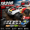 Радіокерована машинка MJX HYPER GO 18208 1:18 4WD до 45 км/год, RC позашляховик на пульті керування, металева трансмісія, 2 акб