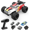 Радіокерована машинка MJX HYPER GO 18208 1:18 4WD до 45 км/год, RC позашляховик на пульті керування, металева трансмісія, 2 акб