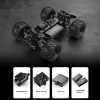 Радіокерована машинка MJX HYPER GO 18208 1:18 4WD до 45 км/год, RC позашляховик на пульті керування, металева трансмісія, 2 акб