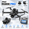 Квадрокоптер RG808 PRO з камерою 720P GPS Brushless дрон, 3-осьовий підвіс EIS, пульт з екраном 4.3″, Optical Flow, обхід перешкод