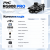 Квадрокоптер RG808 PRO з камерою 720P GPS Brushless дрон, 3-осьовий підвіс EIS, пульт з екраном 4.3″, Optical Flow, обхід перешкод