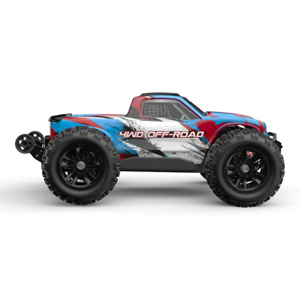 Радіокерована машинка MJX Hyper Go 16218 1:16 4WD Brushless до 45 км/год RC монстр-трак, АКБ 2000mAh, масляні амортизатори, метале