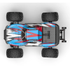 Радіокерована машинка MJX Hyper Go 16218 1:16 4WD Brushless до 45 км/год RC монстр-трак, АКБ 2000mAh, масляні амортизатори, метале
