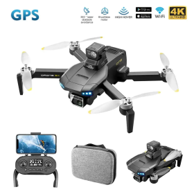 Квадрокоптер з камерою LSRC S+  Ultra 4K HD FPV, БК двигуни, 1,2 км до 30 хв. польоту + Кейс