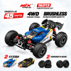 Радіокерована машинка MJX Hyper Go 16213 1:16 4WD Brushless до 45 км/год  RC Buggy АКБ 2000mAh, масляні амортизатори, 2 кузови