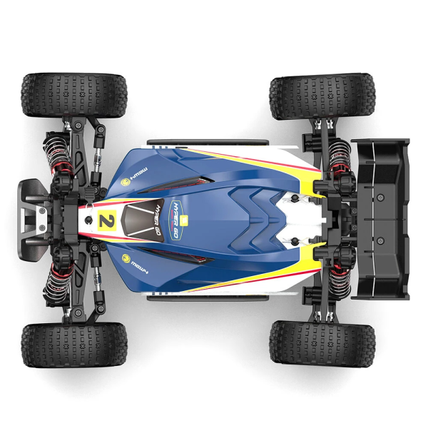 Радіокерована машинка MJX Hyper Go 16213 1:16 4WD Brushless до 45 км/год  RC Buggy АКБ 2000mAh, масляні амортизатори, 2 кузови