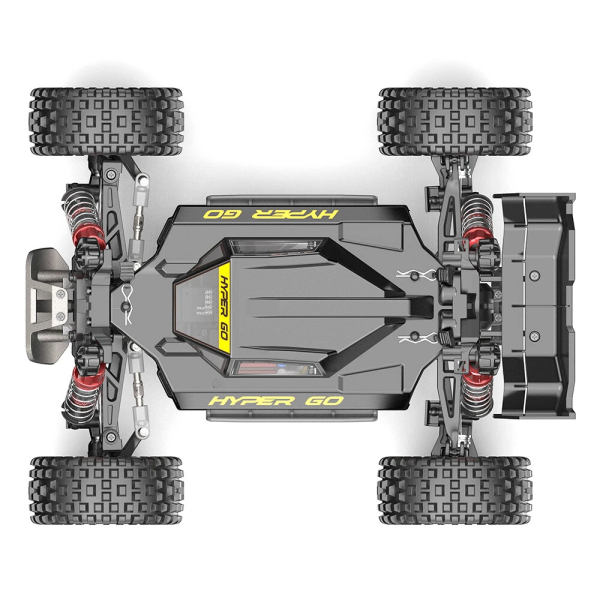 Радіокерована машинка MJX Hyper Go 16213 1:16 4WD Brushless до 45 км/год  RC Buggy АКБ 2000mAh, масляні амортизатори, 2 кузови