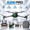 Квадрокоптер QY A26 PRO GPS з камерою 1080P, пульт з екраном 4,5″, Brushless, Optical Flow, автоповернення, до 22 хв